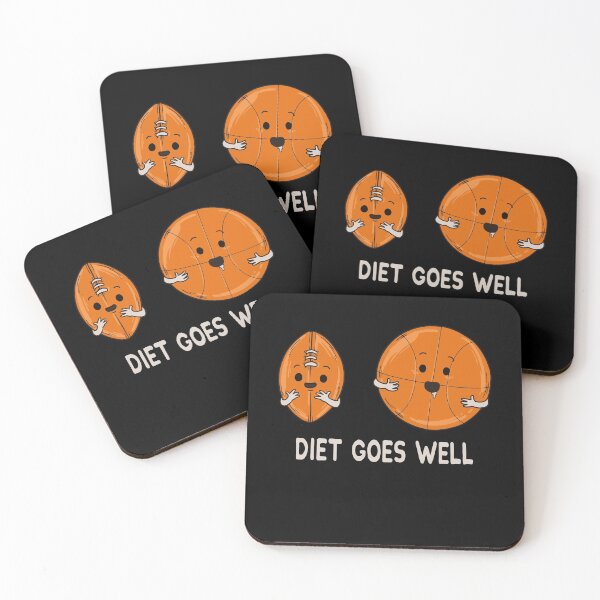 Item preview, Diet goes well fun football and basketball designed and sold by Stndor.