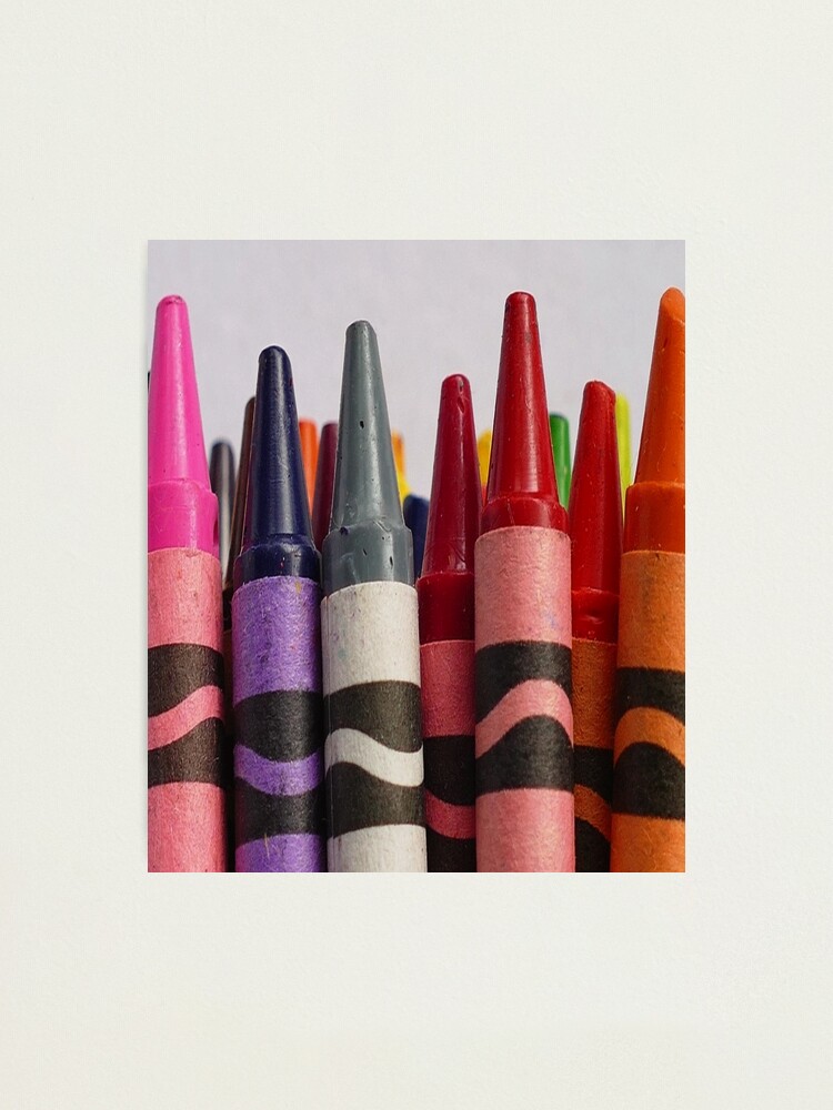 Colored Pencils - Japanese Ukiyo-e Design Art Supplies Photographic Print  for Sale by GingerSilkShop