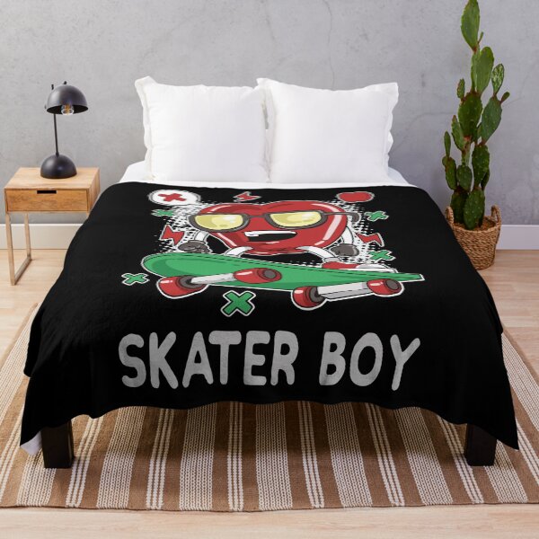Item preview, Skater Boy Healthy Skater Apple Skateboarding designed and sold by Stndor.