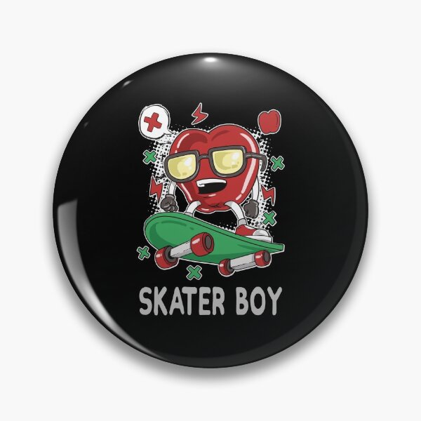 Item preview, Skater Boy Healthy Skater Apple Skateboarding designed and sold by Stndor.