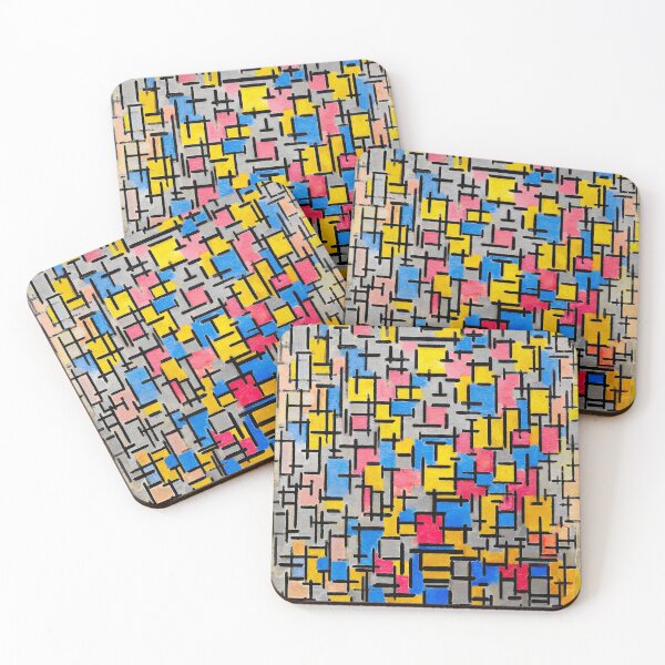 Item preview, Composition - Piet Mondrian designed and sold by brushandframes.