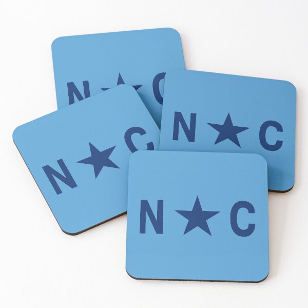 Item preview, The Tar Heel State (Design based on North Carolina State Flag with Tar Heel Blue) designed and sold by franklinprintco.