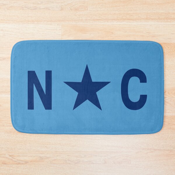 Item preview, The Tar Heel State (Design based on North Carolina State Flag with Tar Heel Blue) designed and sold by franklinprintco.