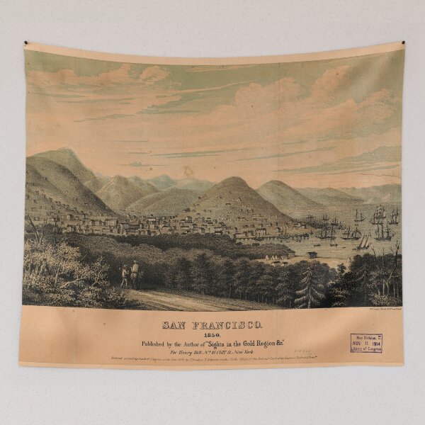 Item preview, San Francisco, California (1850) designed and sold by allhistory.