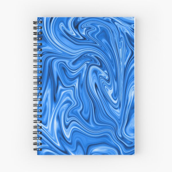 Artikelvorschau, Dunkler Wirbel in Diamantblau entworfen und verkauft von Swirlify Apparel.