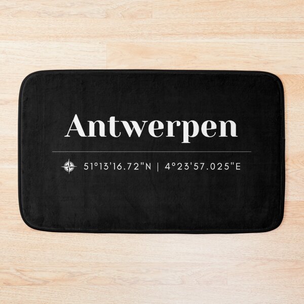 Item preview, Antwerpen Coördinaten  designed and sold by Studio MaC.