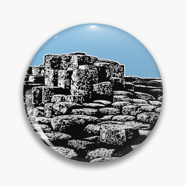Item preview, Giants Causeway Blue designed and sold by Naomi-Prints.