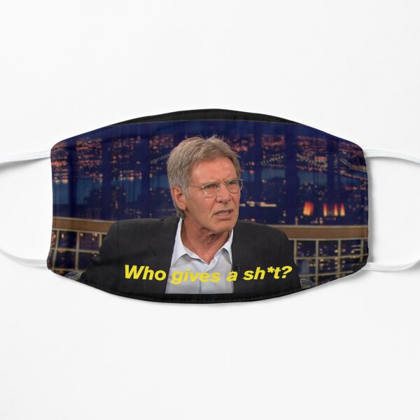 Harrison Ford: Who gives a sh*t? Flat Mask