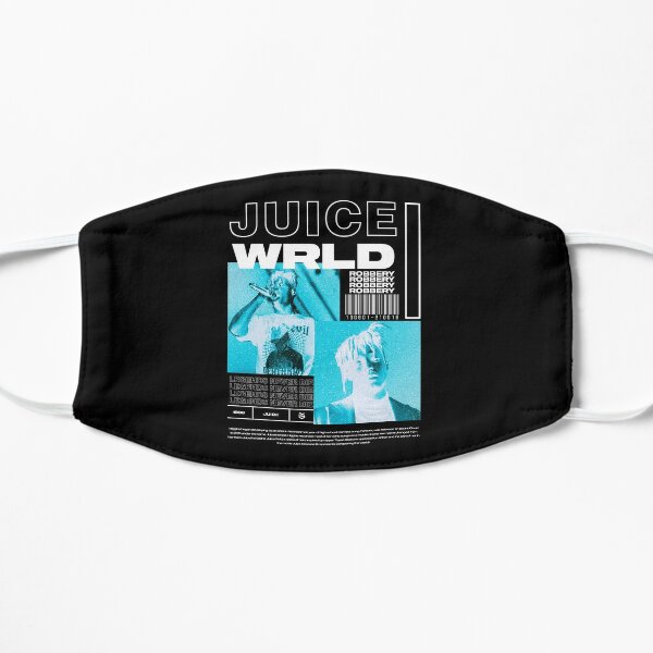 Juice Wrld Lyrics Face Masks Redbubble - roblox id code for juice wrld fuck your mask off