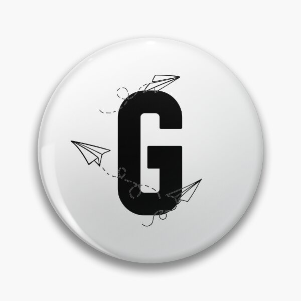 Item preview, Monogram with paper planes letter G designed and sold by JustSeasons.