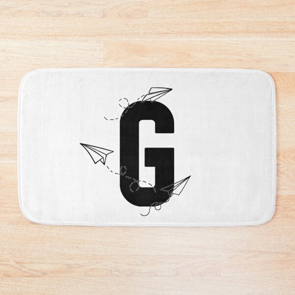 Item preview, Monogram with paper planes letter G designed and sold by JustSeasons.