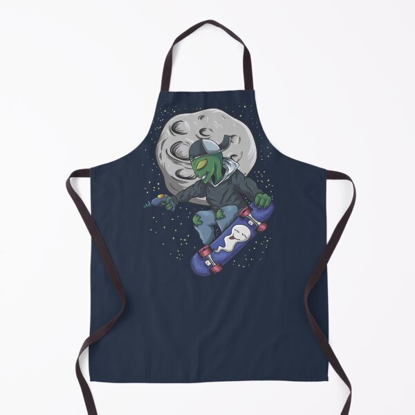 Item preview, Skateboarding Alien in Outer Space designed and sold by SLAG-Creative.