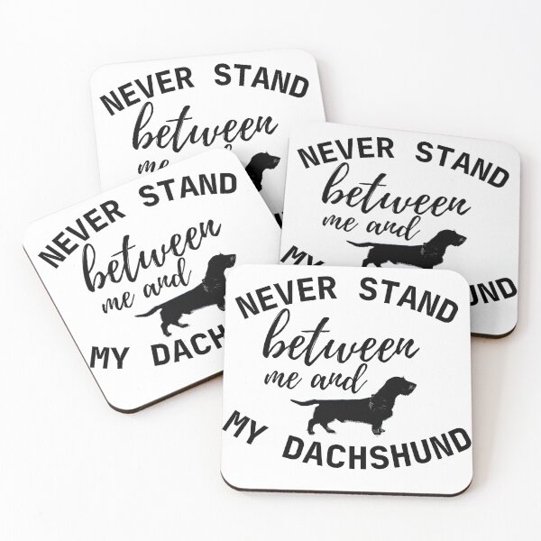 Item preview, Never stand between me and my Dachshund - Print designed and sold by TheDachshund.