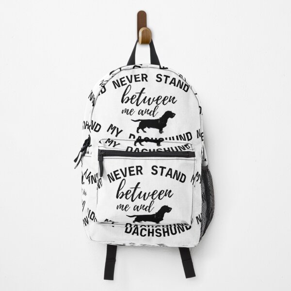 Item preview, Never stand between me and my Dachshund - Print designed and sold by TheDachshund.