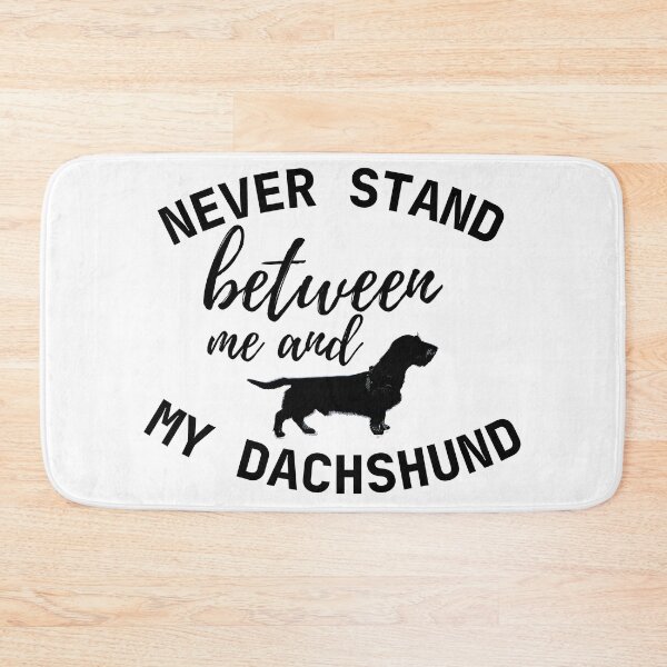 Item preview, Never stand between me and my Dachshund - Print designed and sold by TheDachshund.