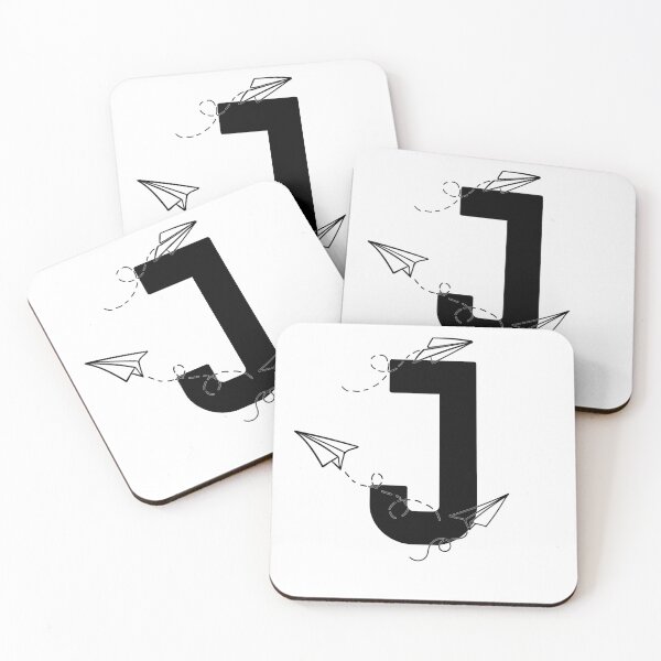 Artikelvorschau, Monogramm mit Papierflugzeugen Buchstabe J. entworfen und verkauft von JustSeasons.