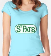 Toronto St Pats 1922-25 Defunct Hockey Team Women's Fitted Scoop T-Shirt