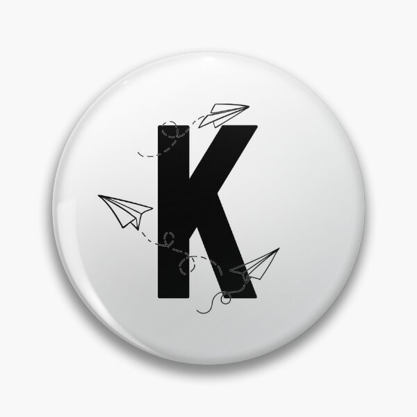 Artikelvorschau, Monogramm mit Papierflugzeugen Buchstabe K. entworfen und verkauft von JustSeasons.