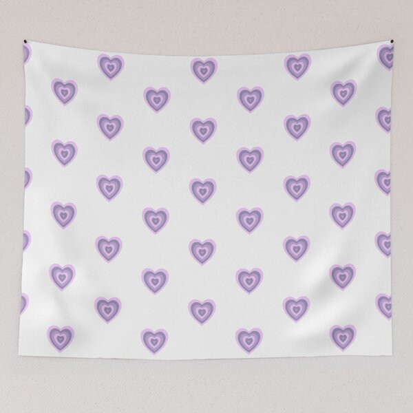 Item preview, purple hearts  designed and sold by zarapatel.