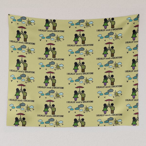 Item preview, VACATIONS! designed and sold by DastaanArt.