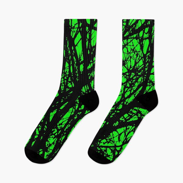 Item preview, TREE BRANCH PATTERN. SILHOUETTE. BLACK AND GREEN. designed and sold by 5hertz.