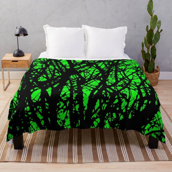 Item preview, TREE BRANCH PATTERN. SILHOUETTE. BLACK AND GREEN. designed and sold by 5hertz.