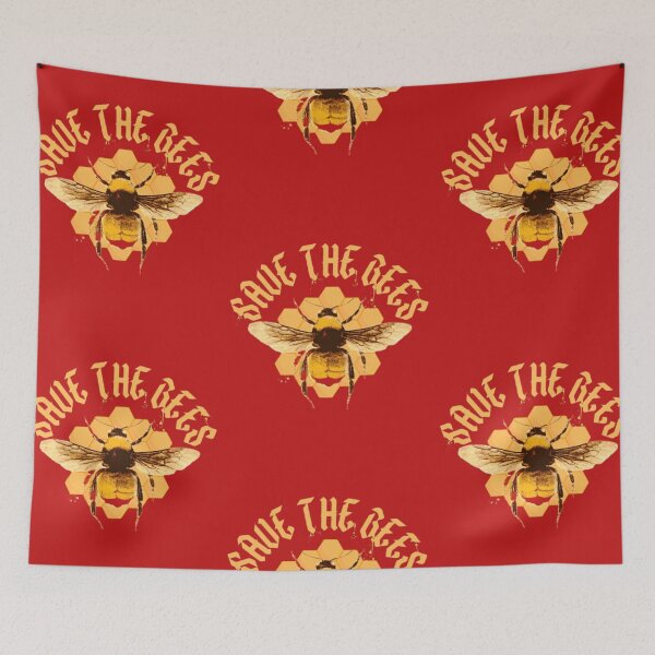 Artikelvorschau, Save the Bees Design entworfen und verkauft von luckyturtles.