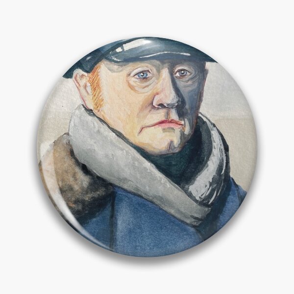 Item preview, Watercolor Portrait Francis Crozier designed and sold by FireEveryTime.