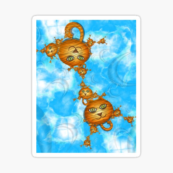 Inner Child - Little Tigers in the Sky Sticker
