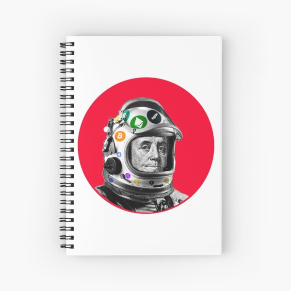 Item preview, Crypto Benjamin | Cyber Space Astronaut Miner | Red designed and sold by spinolator.