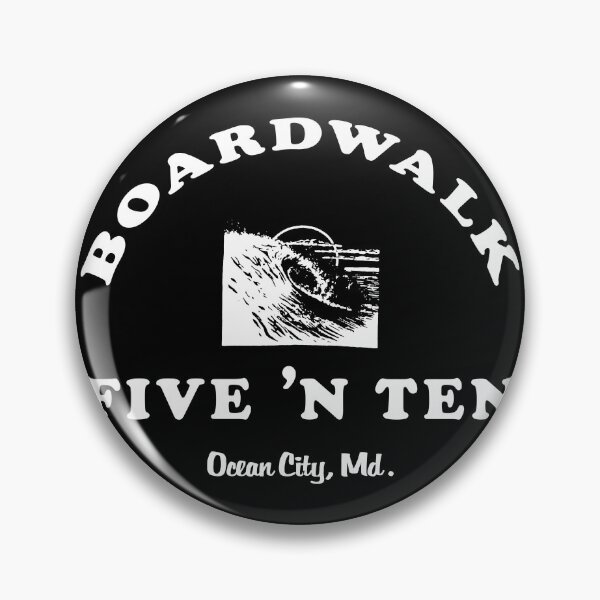 Item preview, Boardwalk 5 & 10 Ocean City, MD designed and sold by TeeArcade84.