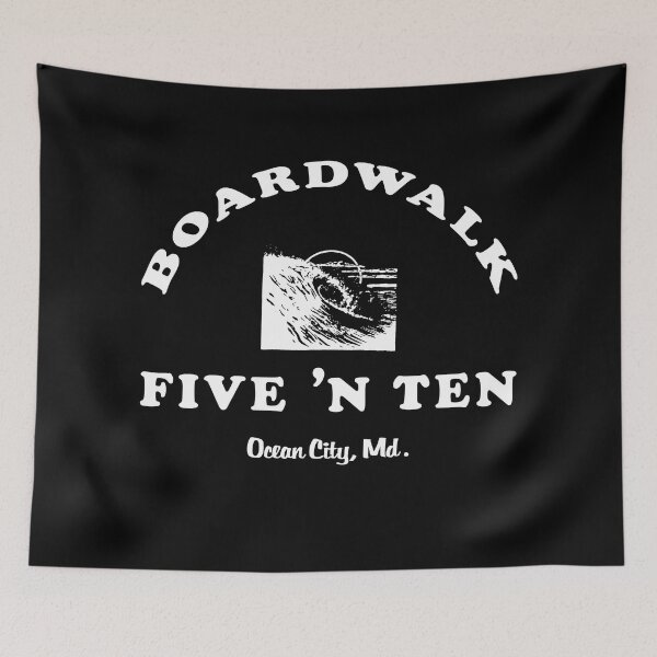 Item preview, Boardwalk 5 & 10 Ocean City, MD designed and sold by TeeArcade84.