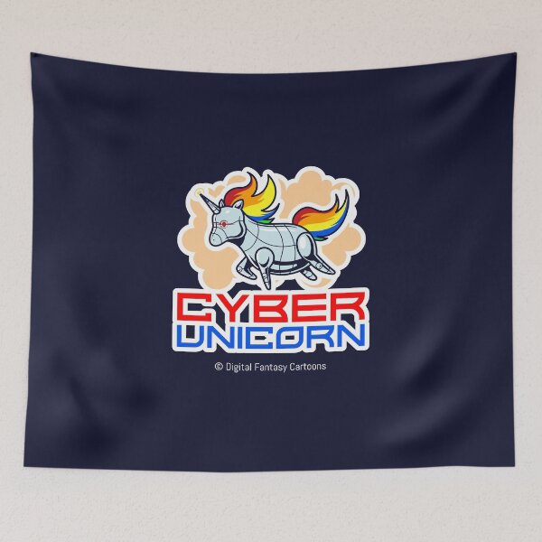 Item preview, CYBER UNICORN designed and sold by AladdinMktgs.
