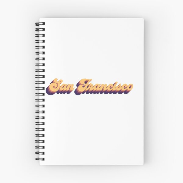 Item preview, San Francisco in retro lettering designed and sold by StickersbyVW.