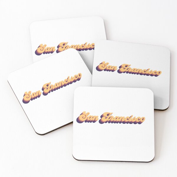 Item preview, San Francisco in retro lettering designed and sold by StickersbyVW.