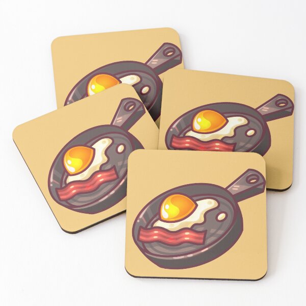 Item preview, Cute Egg and Bacon Fry Pan designed and sold by GalaxyChicken.