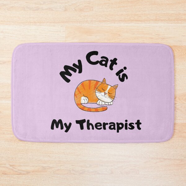 Item preview, My Cat is My Therapist designed and sold by Littlejack53.