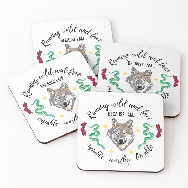Item preview, Wild Wolf Affirmation / Abundance Manifestation designed and sold by Magickselflove.