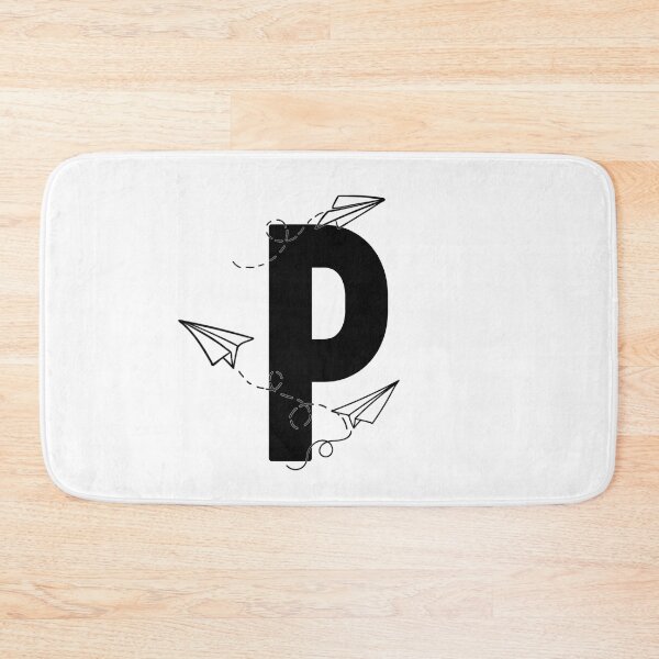 Item preview, Monogram with paper planes letter P designed and sold by JustSeasons.