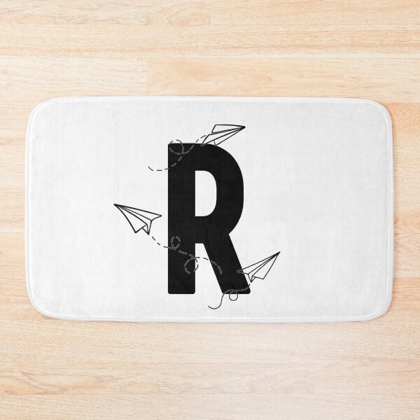 Item preview, Monogram with paper planes letter R designed and sold by JustSeasons.