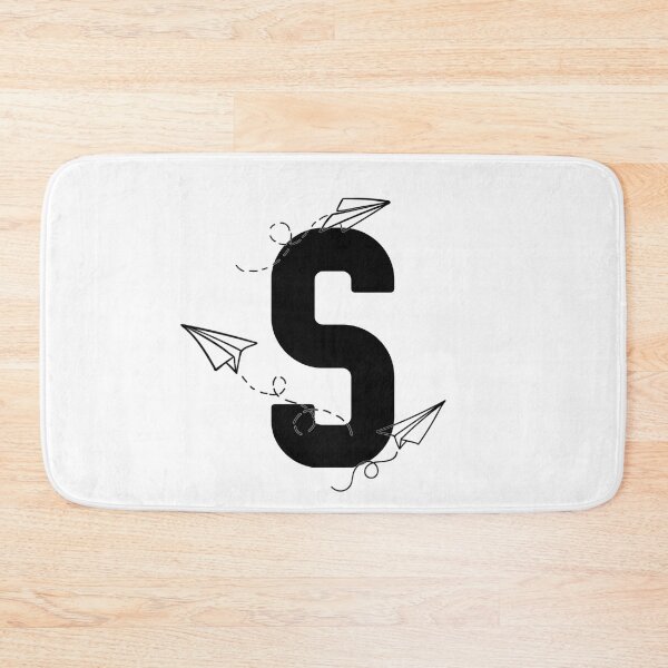 Item preview, Monogram with paper planes letter S designed and sold by JustSeasons.