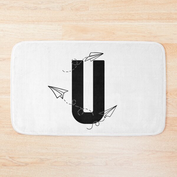 Item preview, Monogram with paper planes letter U designed and sold by JustSeasons.