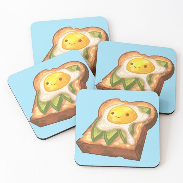 Item preview, Happy Egg and Avocado Toast designed and sold by GalaxyChicken.