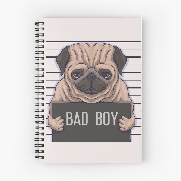 Item preview, Bad Pug Mugshot designed and sold by SLAG-Creative.