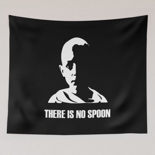 Item preview, There is no spoon, matrix qoute, escape matrix designed and sold by KomaVisuals.