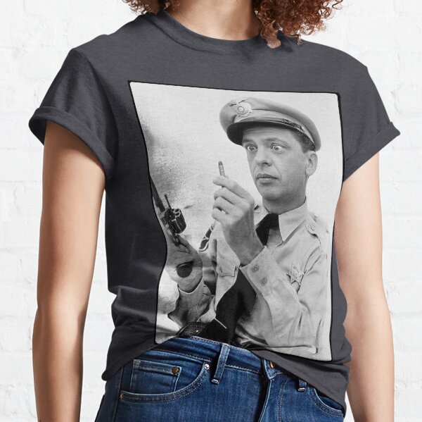 Gun Crazy Barney Camiseta clásica