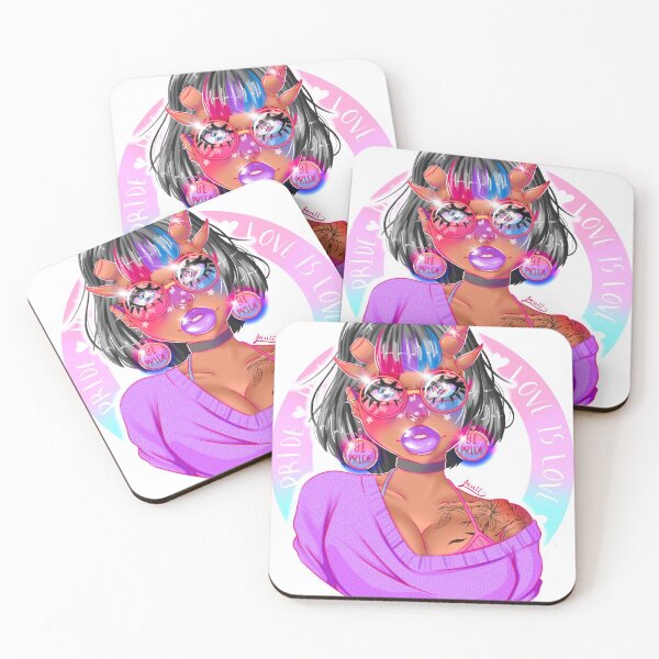 Item preview, Bi pride demon  designed and sold by Lauii.