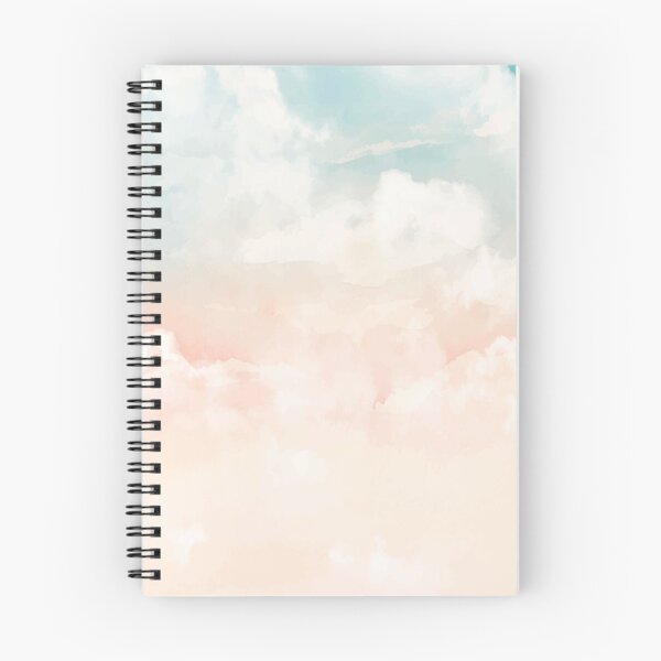 Item preview, pink and blue water color designed and sold by Nehalshop.