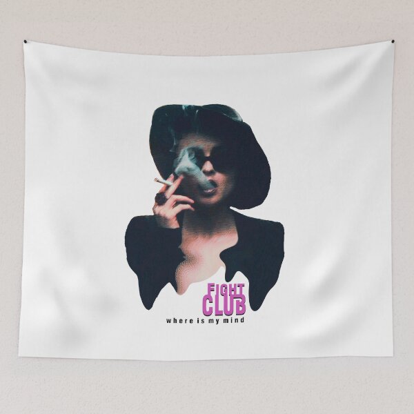 Item preview, Marla Singer smoking Fight club , Where is my mind  Helena Bonham Carter designed and sold by Sotiris Roussis.