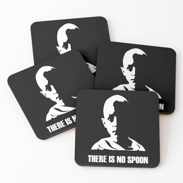 Item preview, There is no spoon, matrix qoute, escape matrix designed and sold by KomaVisuals.